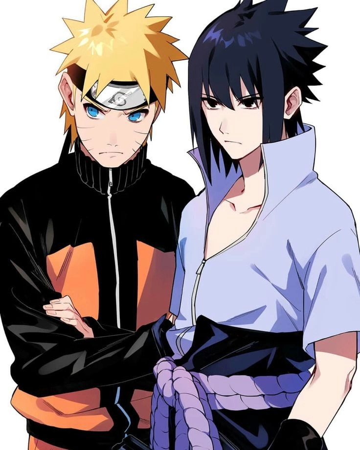 Sasuke I Naruto câu chuyện về hai ninja vĩ đại của Làng Lá