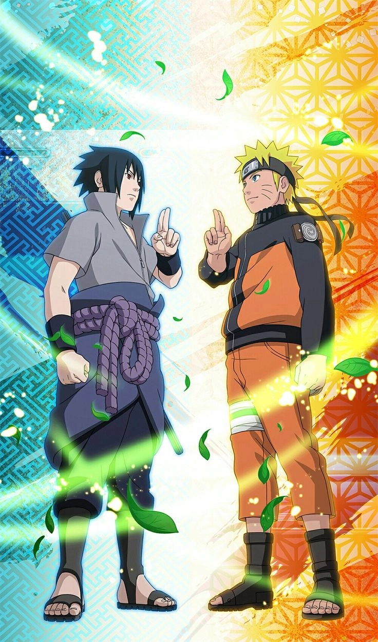 Sasuke Và Naruto đối thủ ngang tài ngang sức trong thế giới shinobi