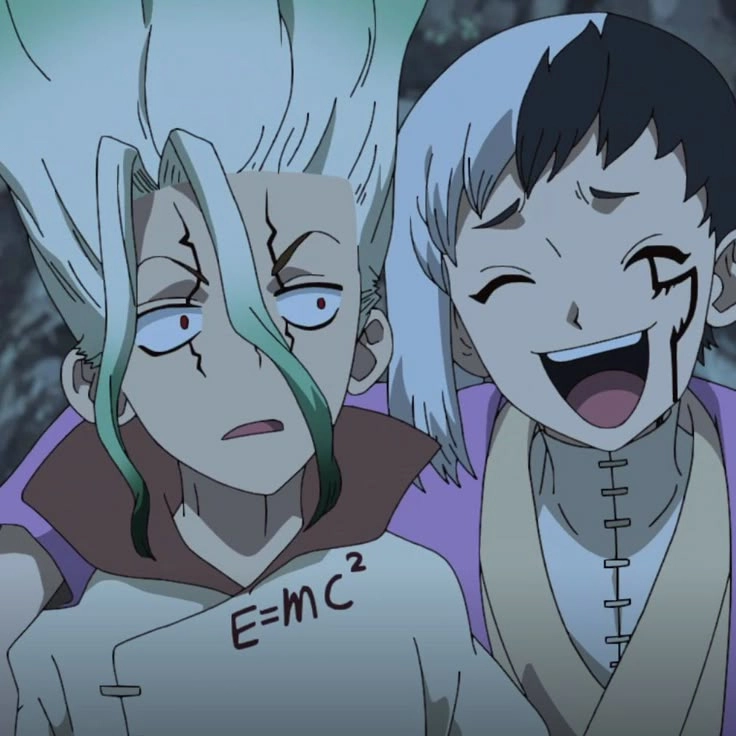 Senku x Gen bộ đôi khoa học và tâm lý chiến đầy ăn ý