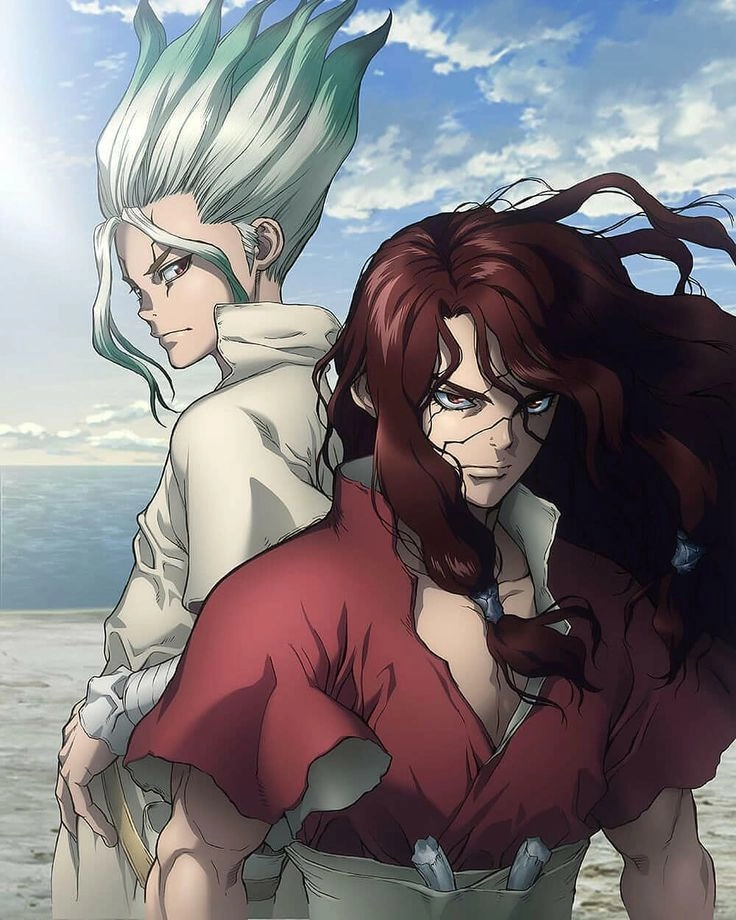 Tsukasa x Senku hai thiên tài với lý tưởng đối lập đầy căng thẳng