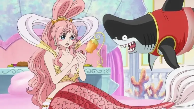 Ai là shirahoshi love interest trong câu chuyện?
