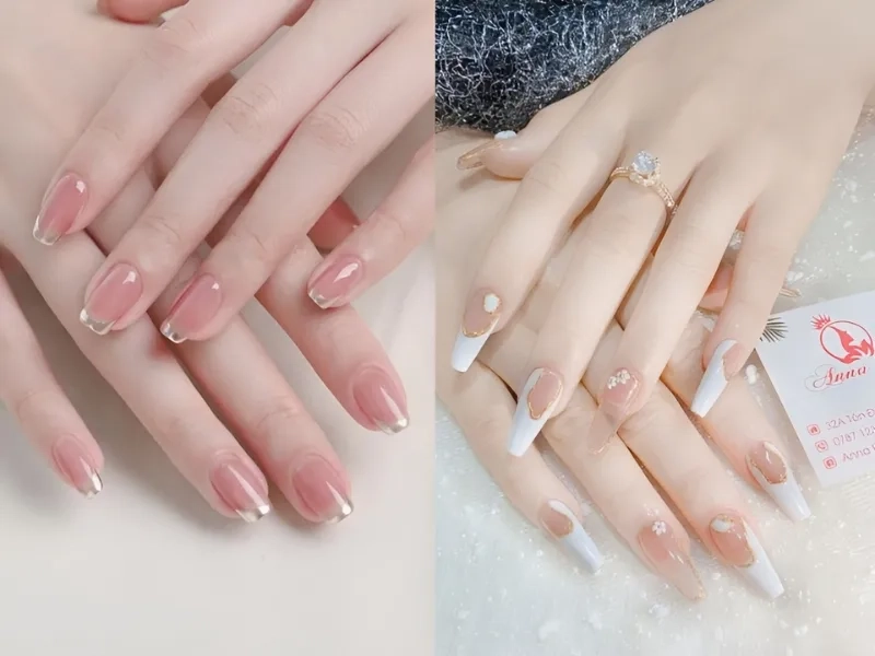 Sơn móng tay màu hồng pastel là gam màu không bao giờ lỗi mốt