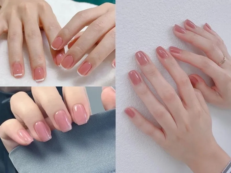 Móng màu hồng thạch là lựa chọn hoàn hảo cho nàng yêu sự nhẹ nhàng