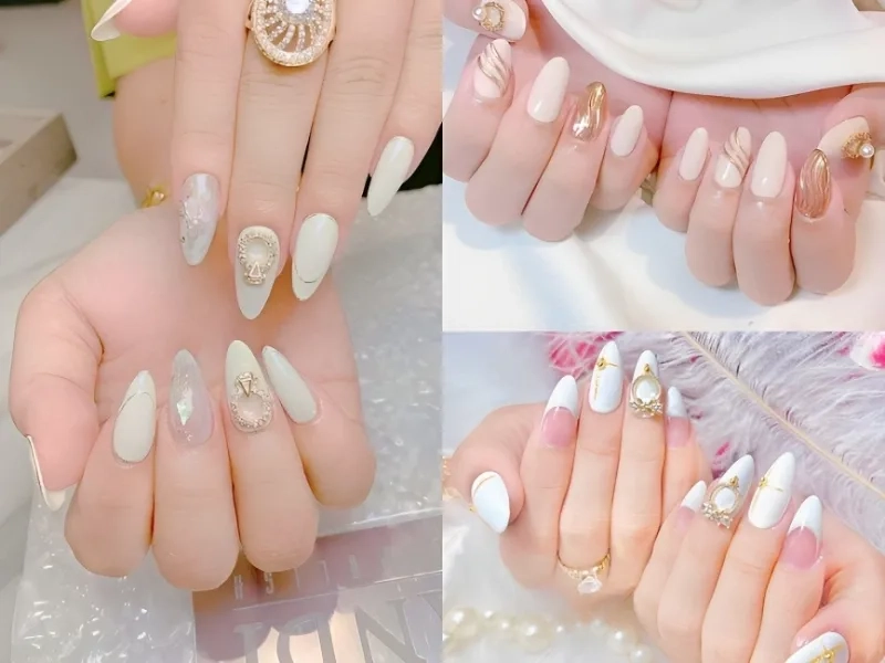 Nail trắng sữa là gam màu hoàn hảo cho mọi phong cách