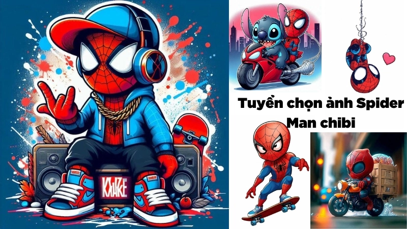 Thế nào là ảnh spider man chibi?