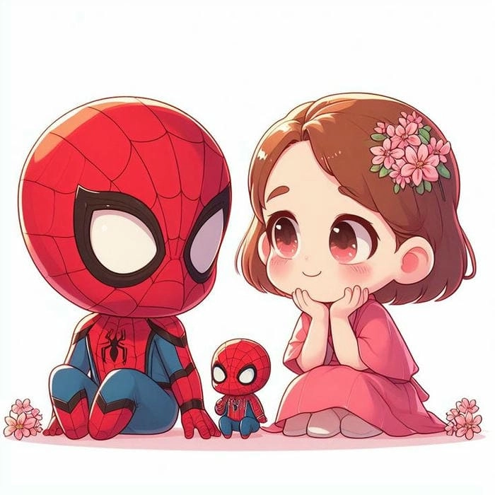 Khám phá ngay chibi spiderman cực chất