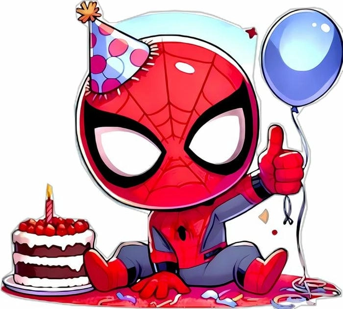 spider-man chibi cute siêu đáng yêu cho bạn