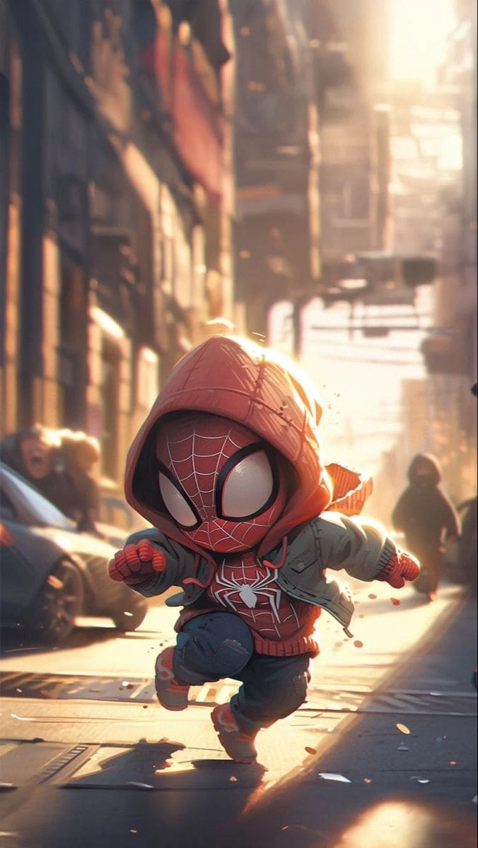 Bộ sưu tập ảnh spider man chibi cực cool