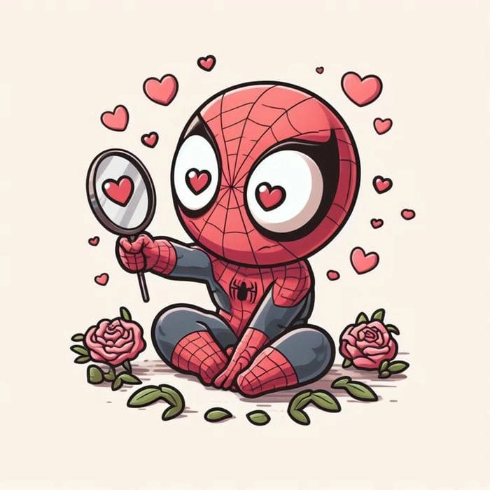 Học cách vẽ spider man chibi dễ dàng