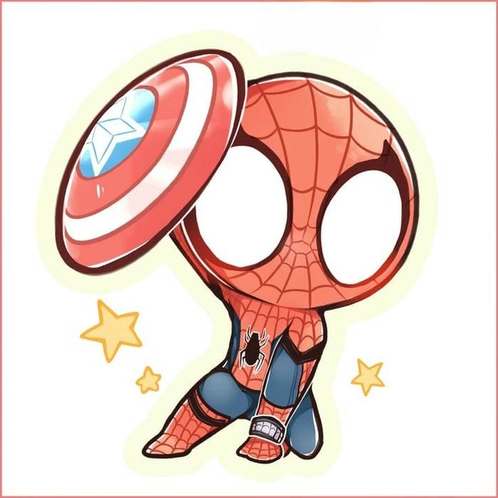 Mua ngay spider man chibi toy cực chất