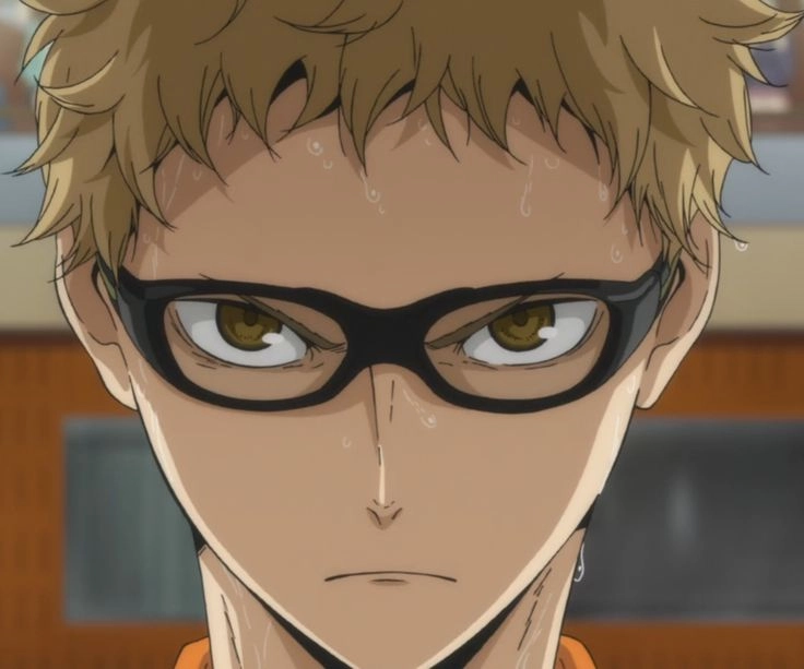 Tsukishima Meme khi trung chắn lạnh lùng cũng có khoảnh khắc hài hước khó đỡ