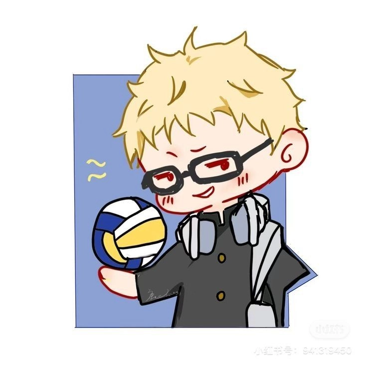 Tsukishima Chibi dù kiêu ngạo nhưng vẫn đáng yêu không cưỡng lại được