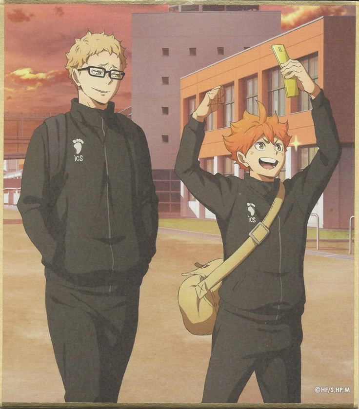 Tsukishima x Hinata đối lập nhưng lại tạo ra những khoảnh khắc đầy thú vị