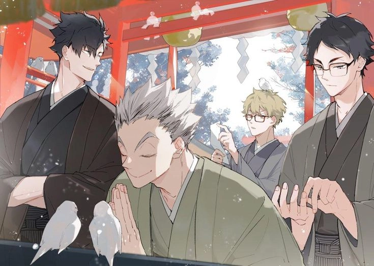 Akaashi Bokuto Kuroo Tsukishima sự kết hợp đầy bất ngờ nhưng cực kỳ ăn ý
