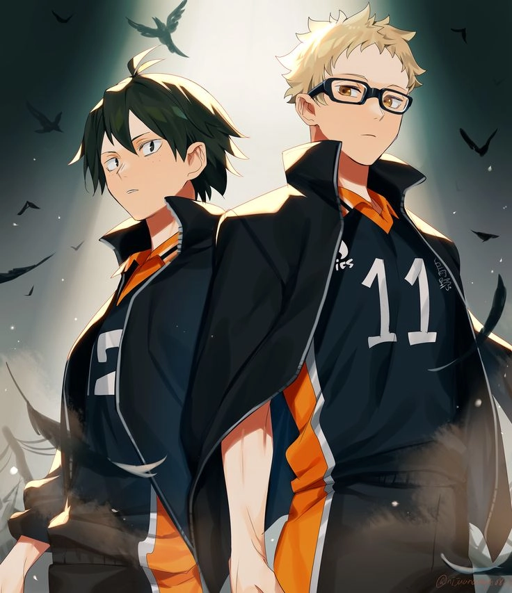 Tsukishima x Yamaguchi cuộc đối đầu giữa hai thiên tài bóng chuyền Karasuno