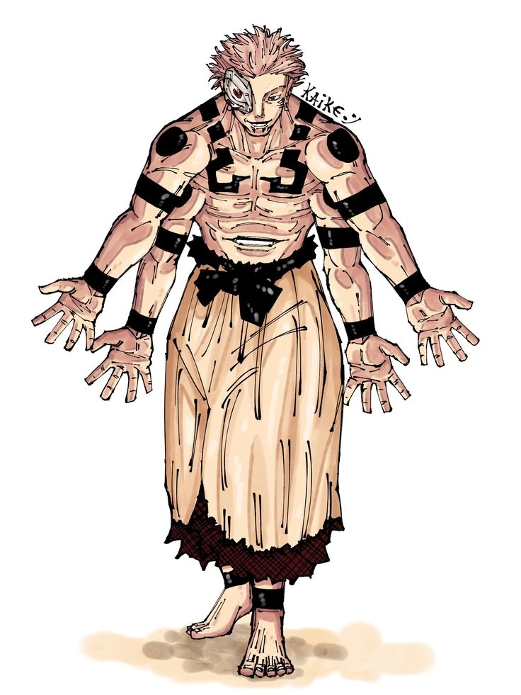 Ryomen Sukuna true form hình dạng thật của quỷ vương đáng sợ thế nào