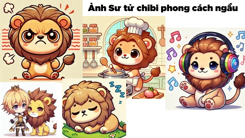 Thế nào là ảnh Sư tử chibi?
