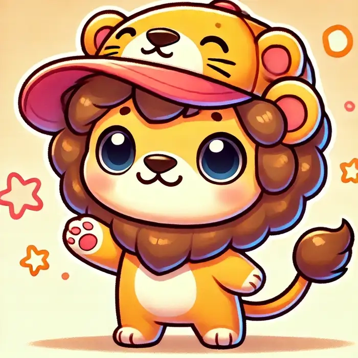 Cùng học vẽ sư tử chibi siêu đơn giản chỉ trong vài bước