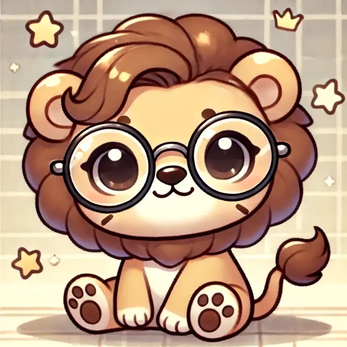 Ý tưởng chibi vẽ sư tử cute dành cho người yêu nghệ thuật