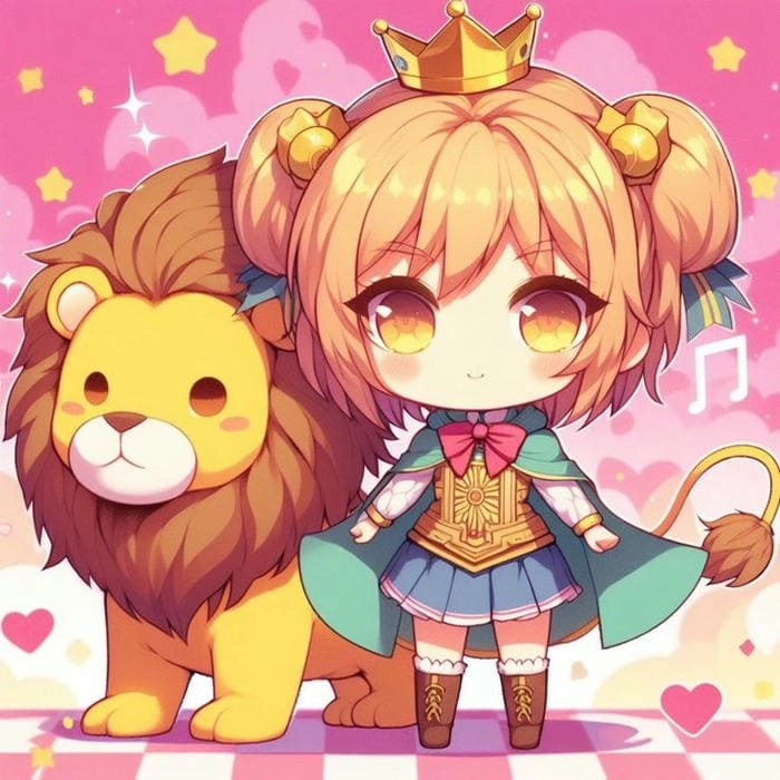 Gợi ý vẽ con sư tử chibi đơn giản ai cũng làm được