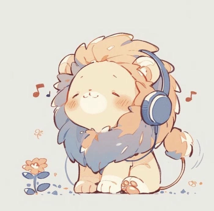 Bộ ảnh sư tử chibi đẹp xuất sắc không thể rời mắt