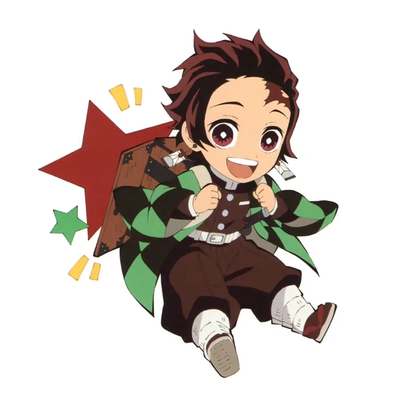 Tải ngay ảnh tanjiro chibi sắc nét cực cute