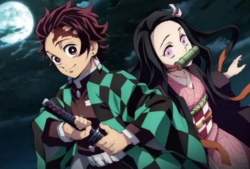 Thử ngắm cặp đôi muichiro x tanjiro chibi ngộ nghĩnh