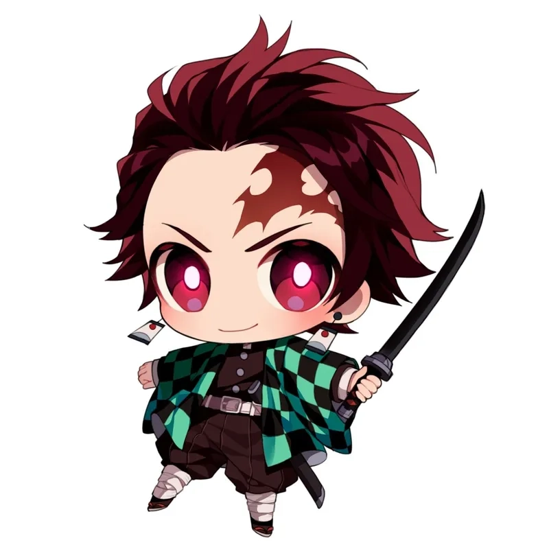 Tự tay thử cách vẽ tanjiro chibi đơn giản tại nhà