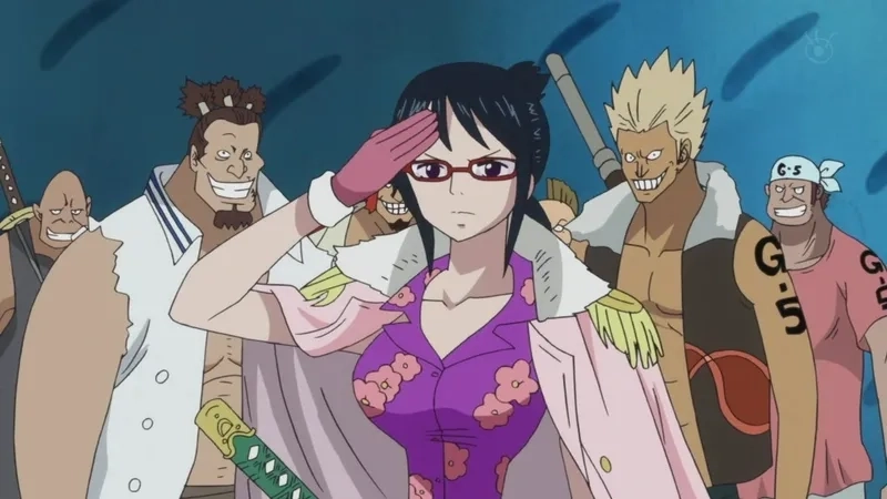 Diễn biến kịch tính với tashigi zoro