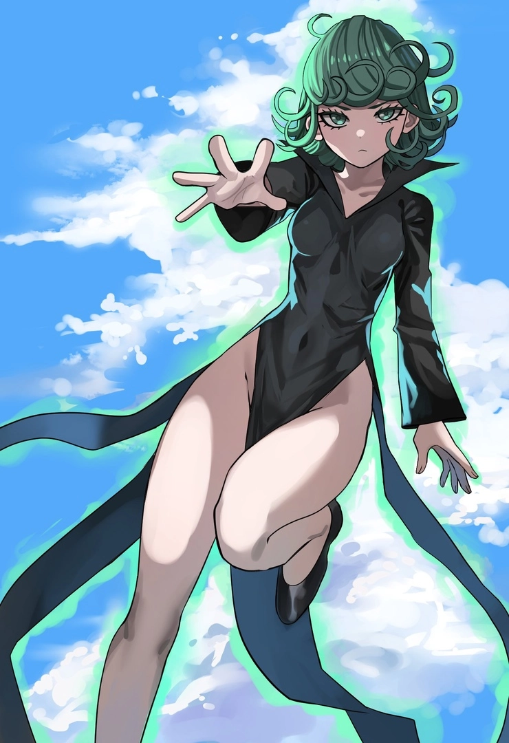 Vẽ Tatsumaki tái hiện nữ anh hùng nhỏ nhắn nhưng vô cùng mạnh mẽ