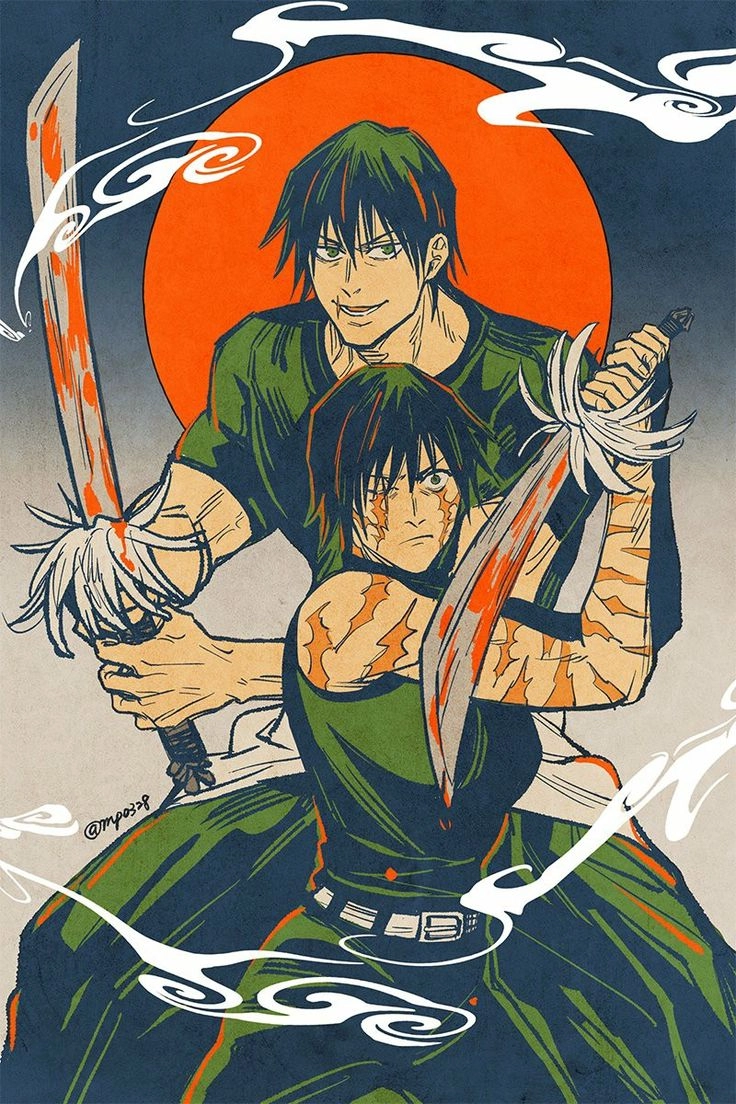 Maki and Toji hai số phận giống nhau nhưng cách đi con đường riêng
