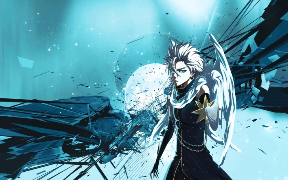 Katana Toshiro Hitsugaya thanh kiếm băng giá Hyorinmaru đầy uy lực