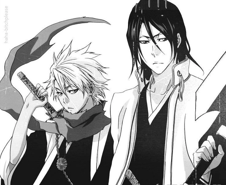 Byakuya x Toshiro hai đội trưởng với phong cách chiến đấu đầy lạnh lùng