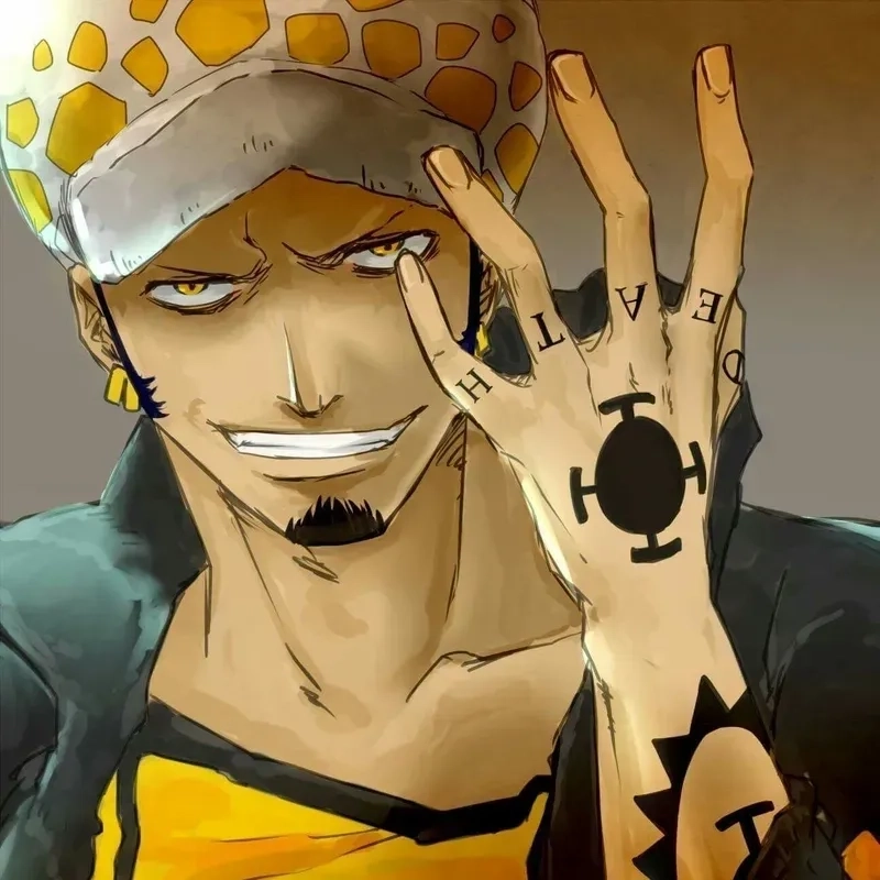 Trận chiến kinh điển trafalgar d water law vs blackbeard