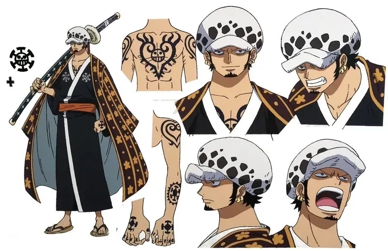 Tải ảnh nền chất lượng cao trafalgar d water law wallpaper 4k