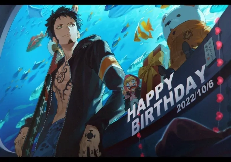 Thước phim đẹp mắt về trafalgar d. water law edit