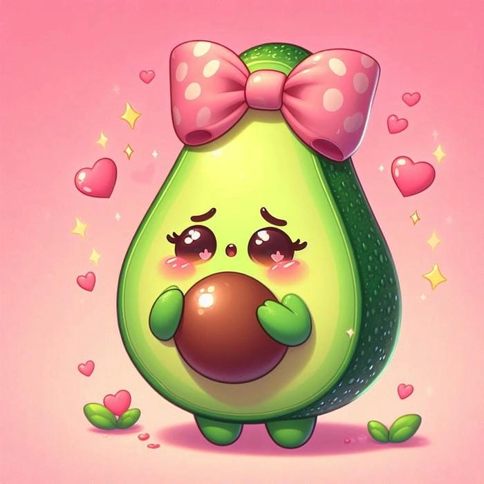 Khám phá ngay bộ sưu tập trái bơ chibi siêu dễ thương