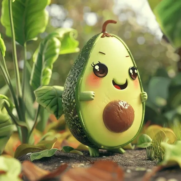 Sưu tầm ngay bộ trái bơ cute đáng yêu không thể rời mắt