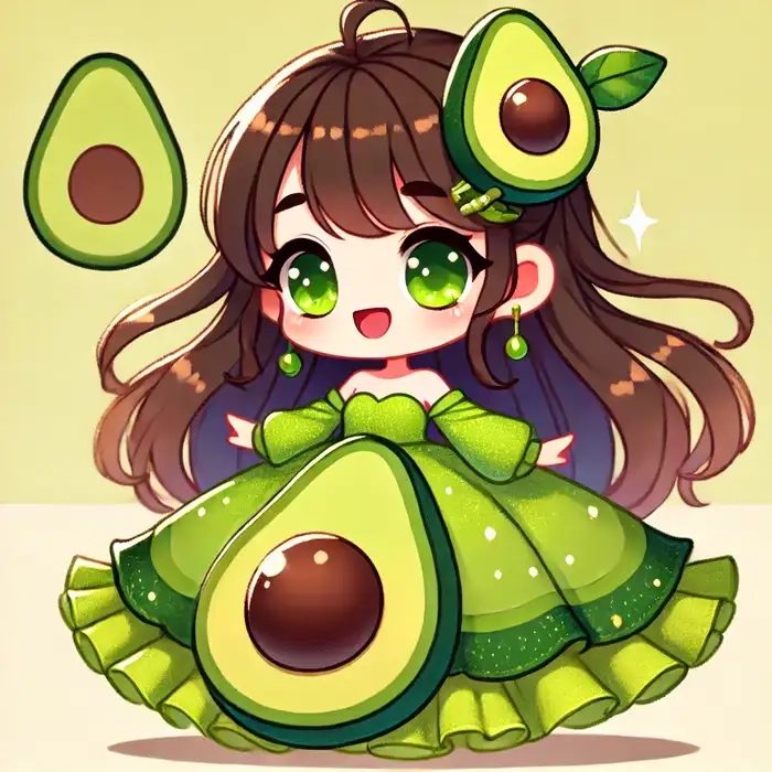 Ngập tràn năng lượng cùng bơ cute chibi tinh nghịch