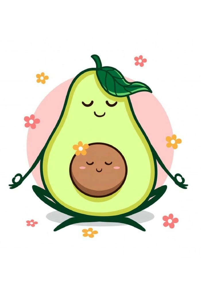 Ghé xem ngay chibi quả bơ đẹp mê ly cực chất