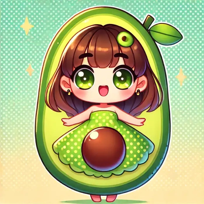 Tìm thấy ngay chibi bơ cute nhất mạng xã hội