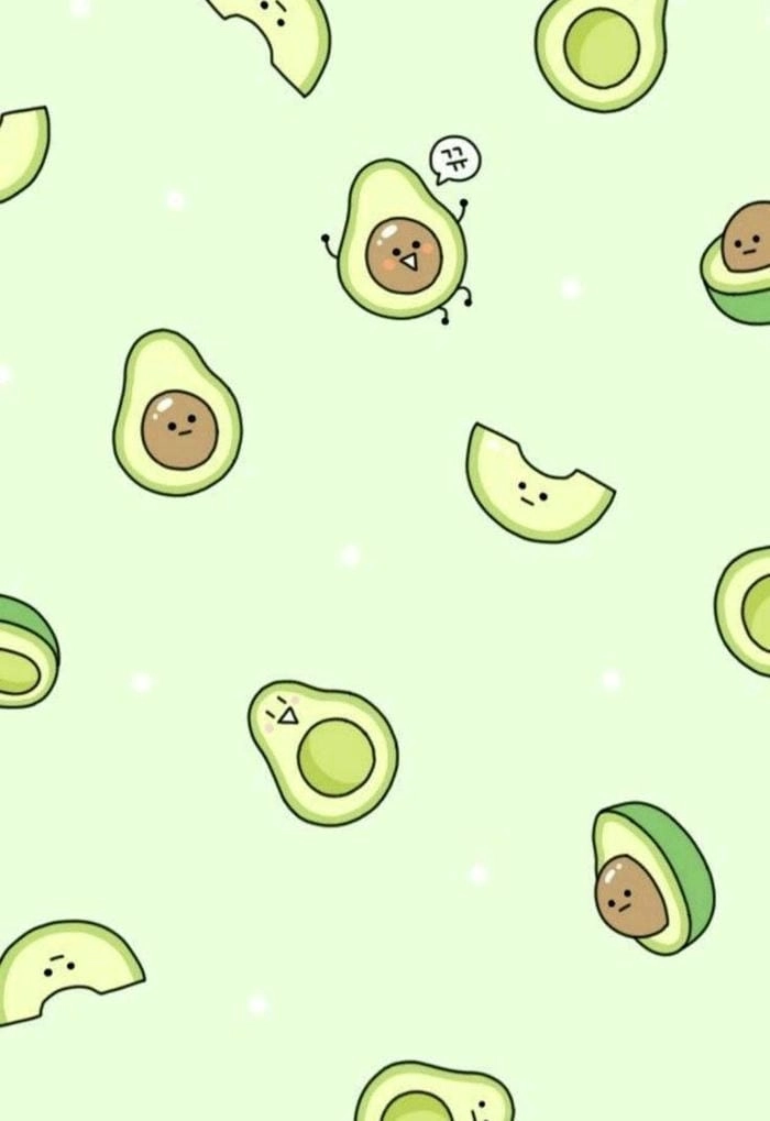 Cập nhật ngay hình ảnh quả bơ chibi mới nhất siêu xinh
