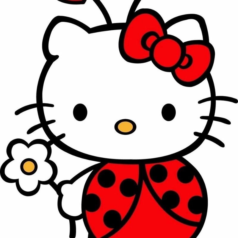 Khám phá ngay tranh tô màu hình hello kitty đẹp nhất