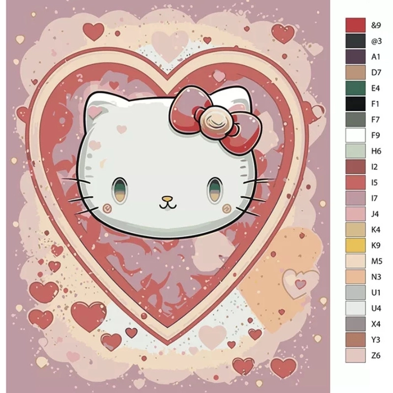 Tải ngay tranh tô màu hello kitty pdf miễn phí