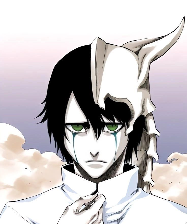 Ulquiorra Espada số 4 với ánh mắt lạnh lùng đầy u ám
