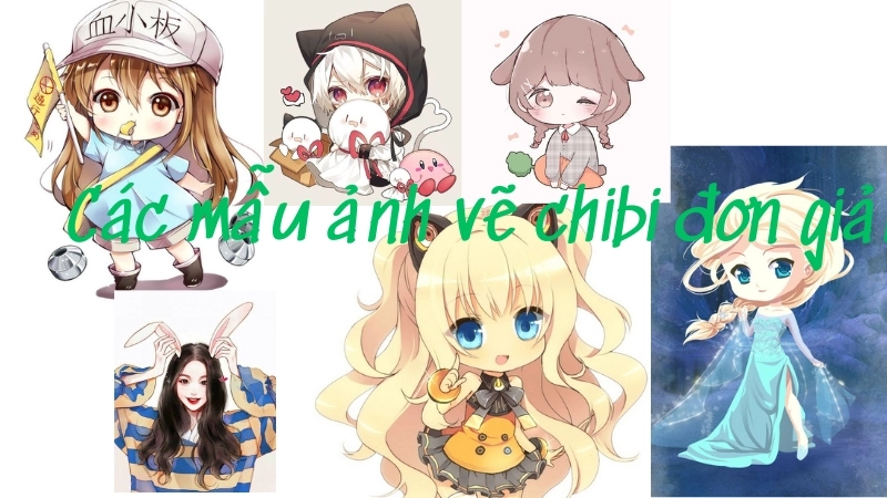 Thế nào là ảnh vẽ chibi đơn giản?