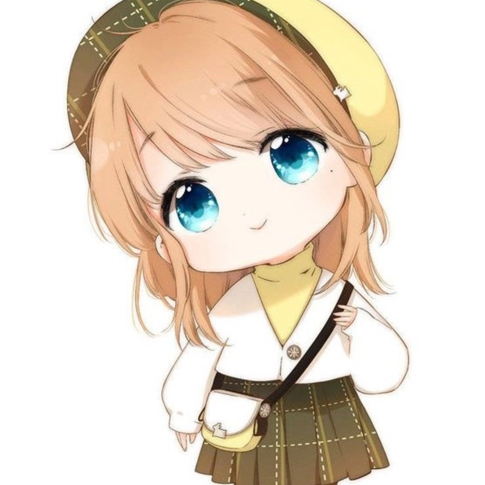 Tập vẽ chibi dễ vẽ theo phong cách vẽ chibi nữ đáng yêu