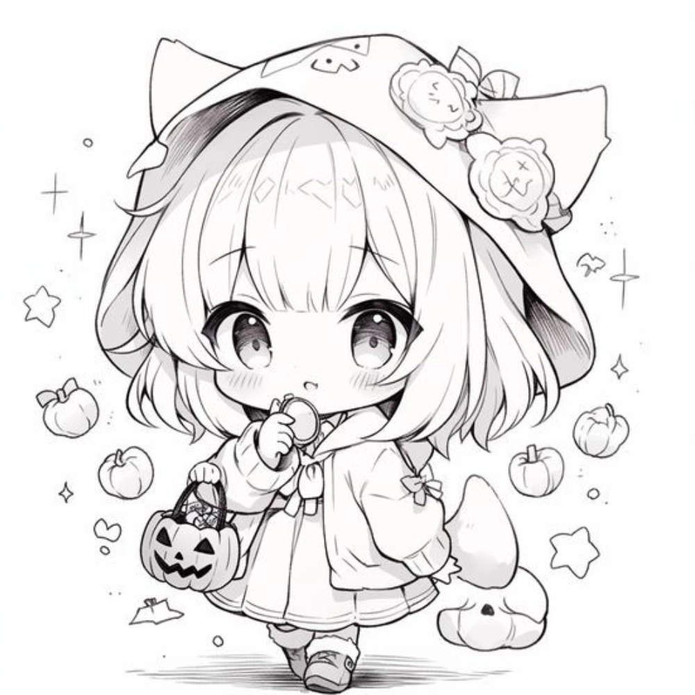 Trọn bộ chibi dễ vẽ với bí quyết cách vẽ chibi nữ cute