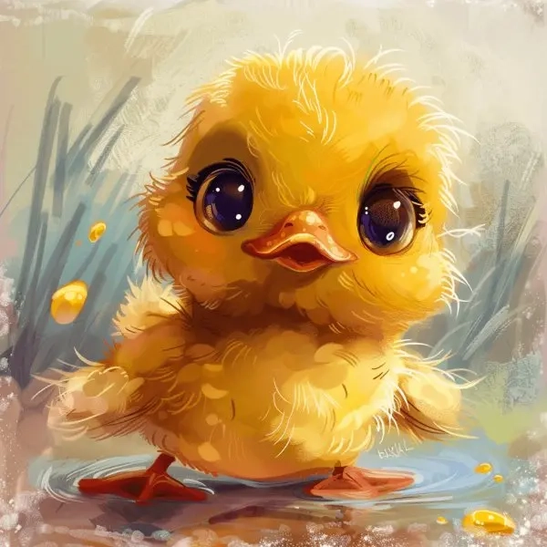 Cập nhật profile với avatar vịt cute chibi độc đáo