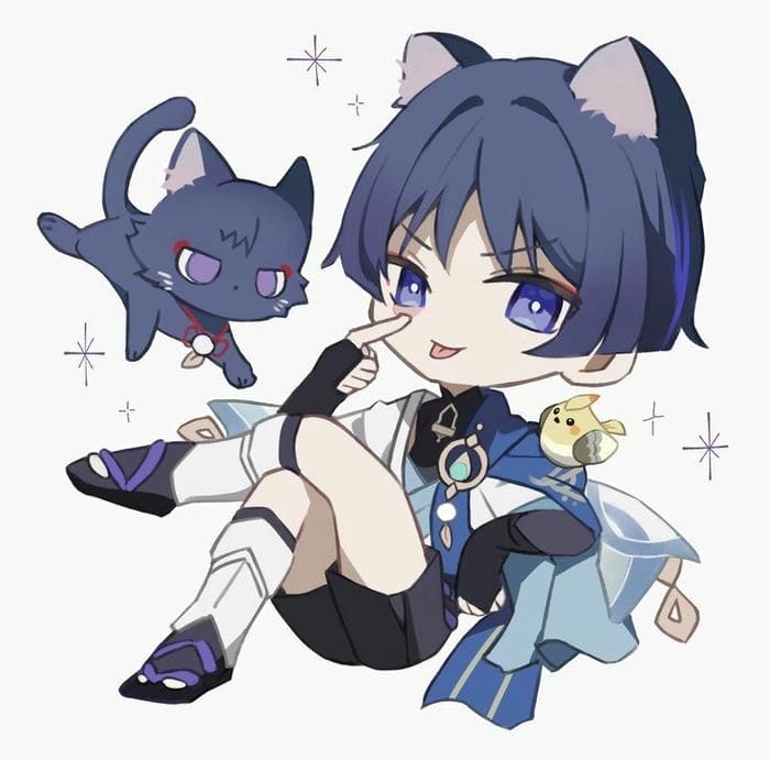 Chia sẻ hình wanderer chibi cực kỳ đáng yêu